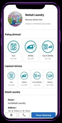 Laundry Marketplace App