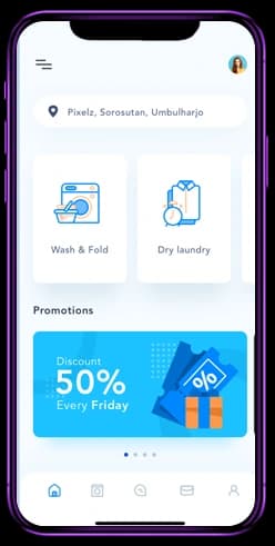 Laundry Locker or Self-Service App