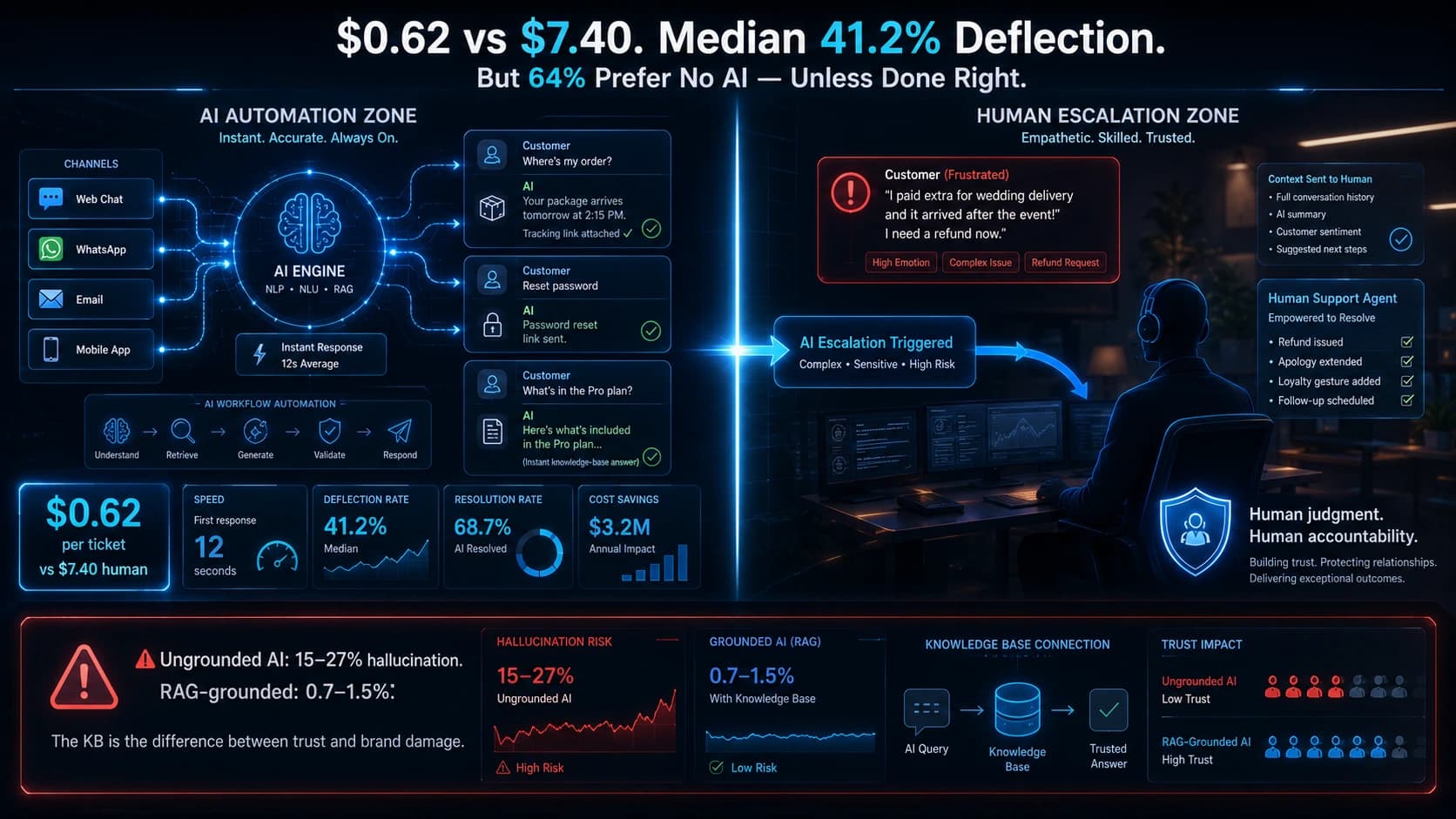 AI for Customer Service Teams: What Gets Automated, What Doesn't, and How to Transition in 2026