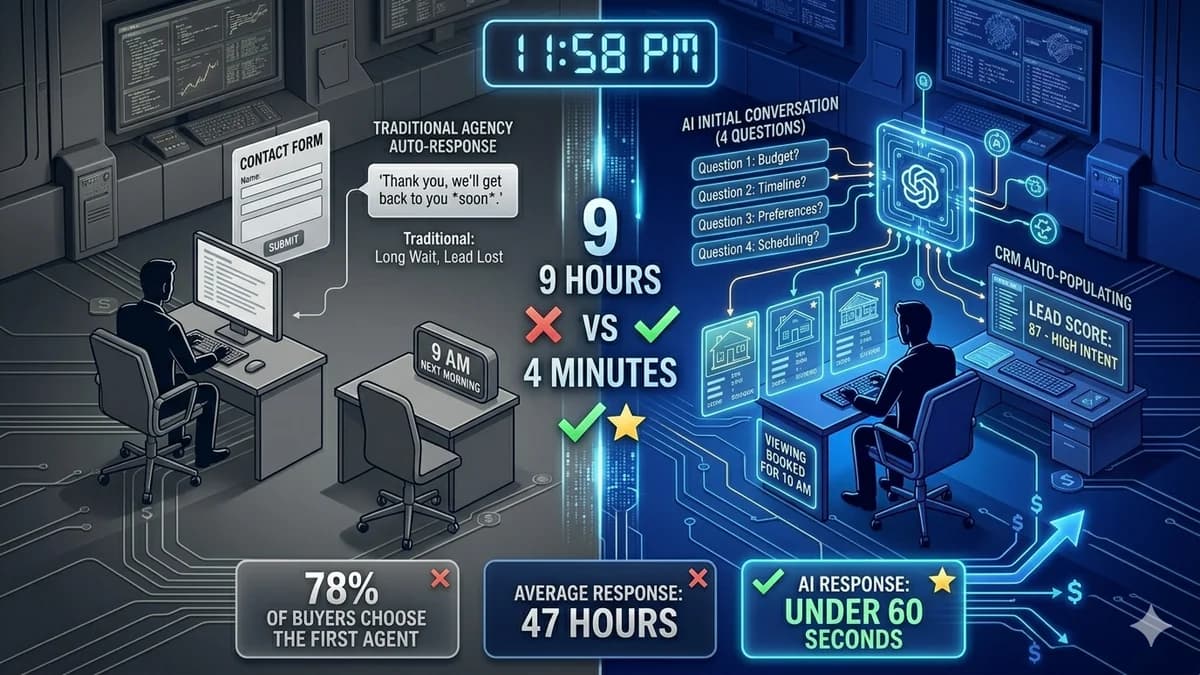 AI in real estate — automating lead qualification, property matching, and follow-up in 2026