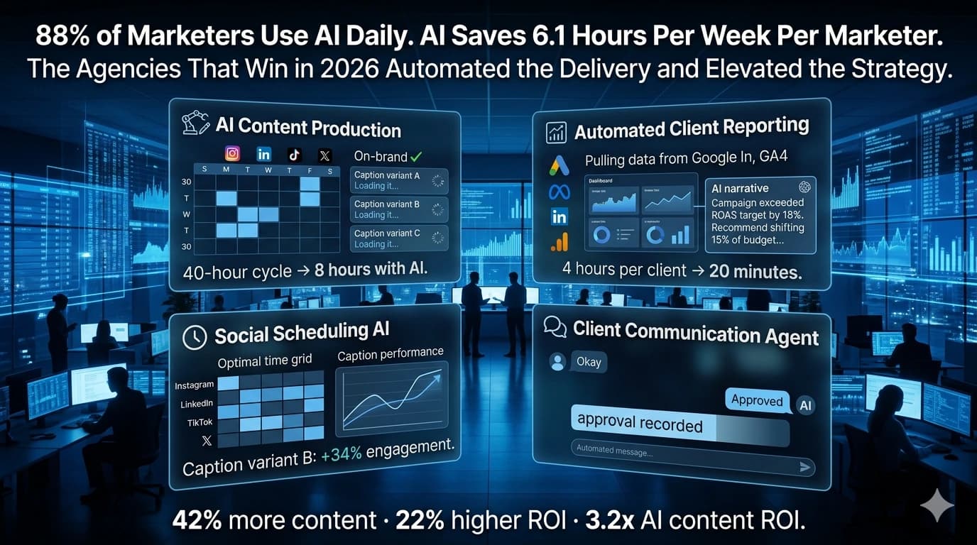 AI for Marketing Agencies: Content, Reporting, and Client Communication