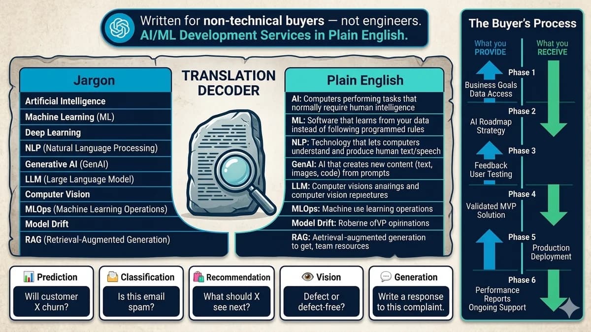 AI/ML Development Services: Guide for Non-Technical Buyers