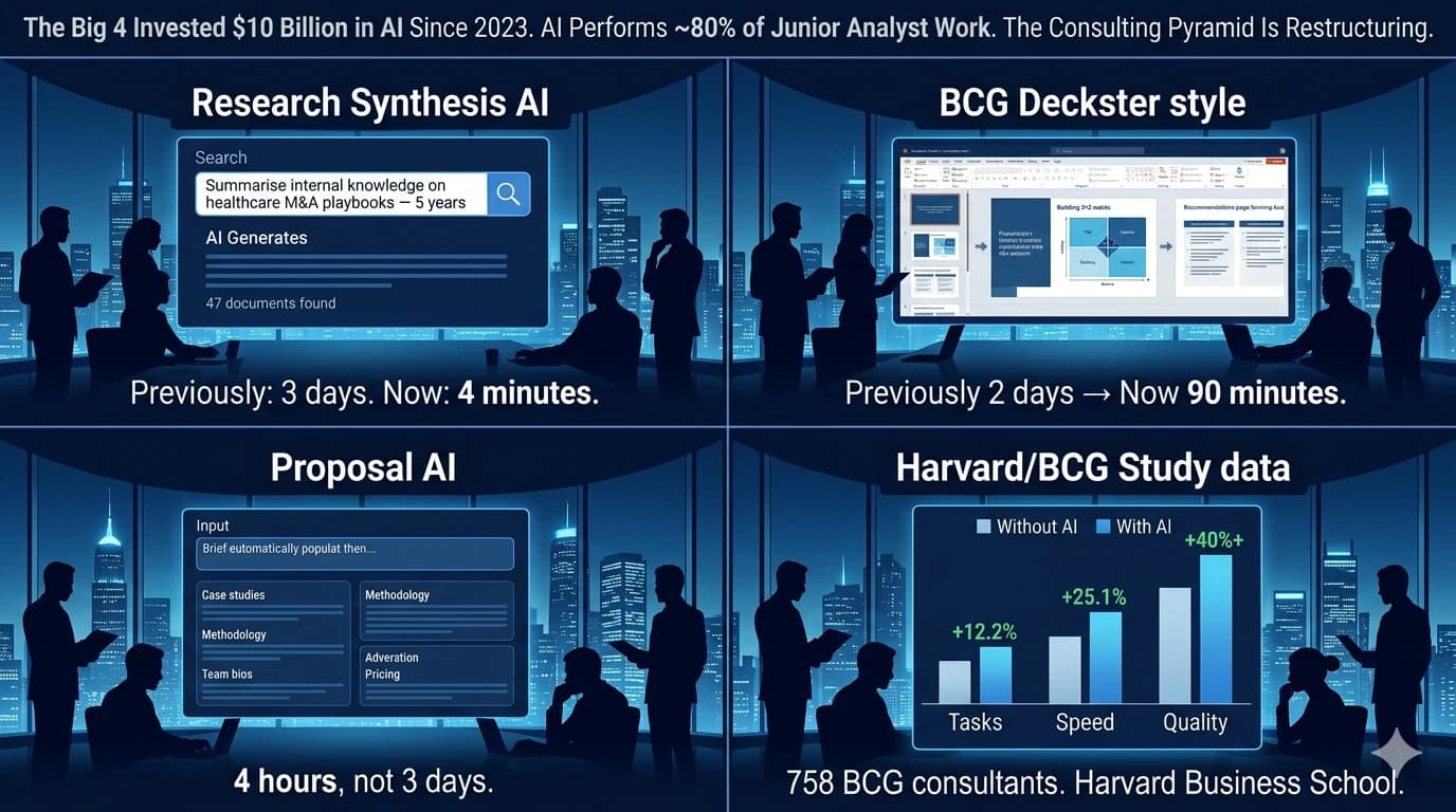 AI strategy consulting — how top consulting firms use AI to deliver faster in 2026