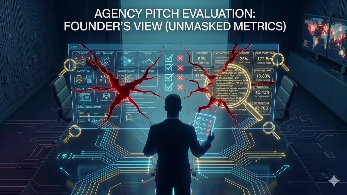 How to evaluate an AI agency — no-fluff checklist for non-technical founders