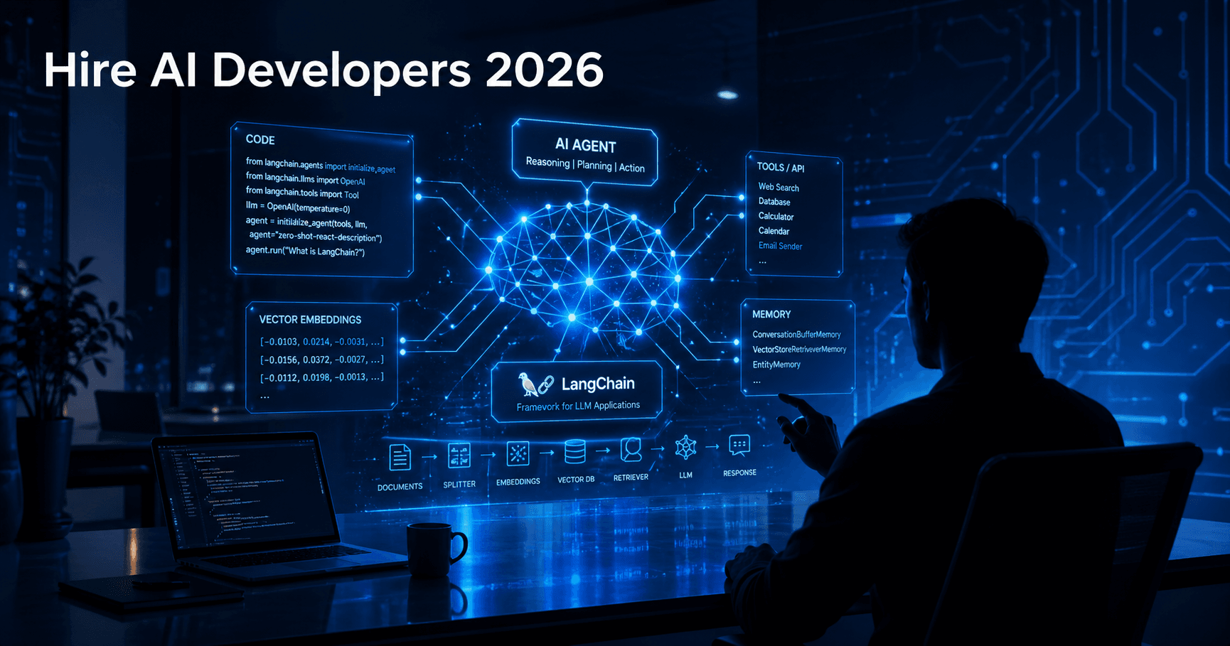 How to hire AI developers in 2026 — guide cover
