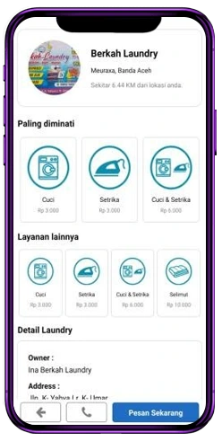 Laundry Marketplace App