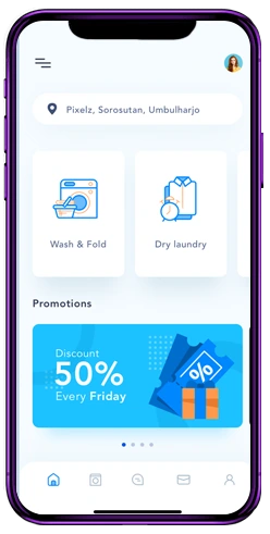 Laundry Locker or Self-Service App